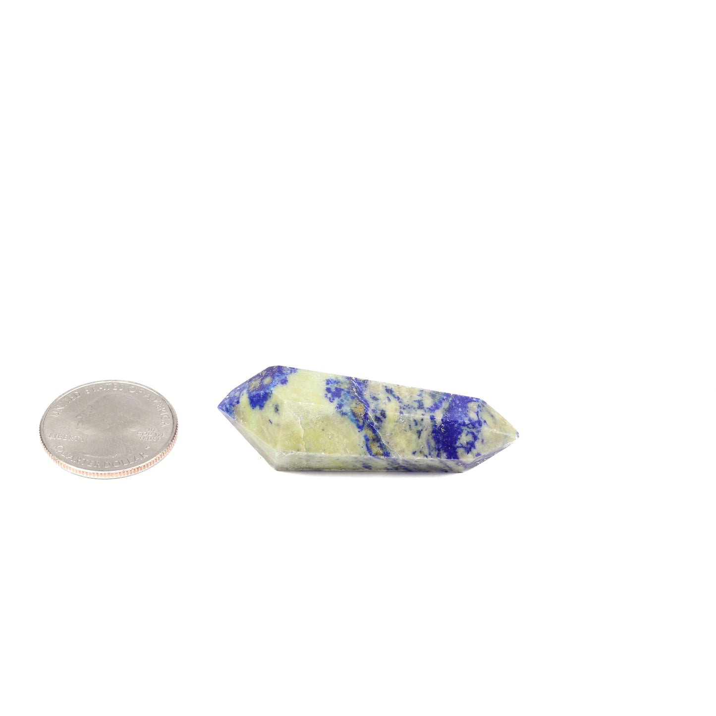 Lapis Lazuli Double Point Termination