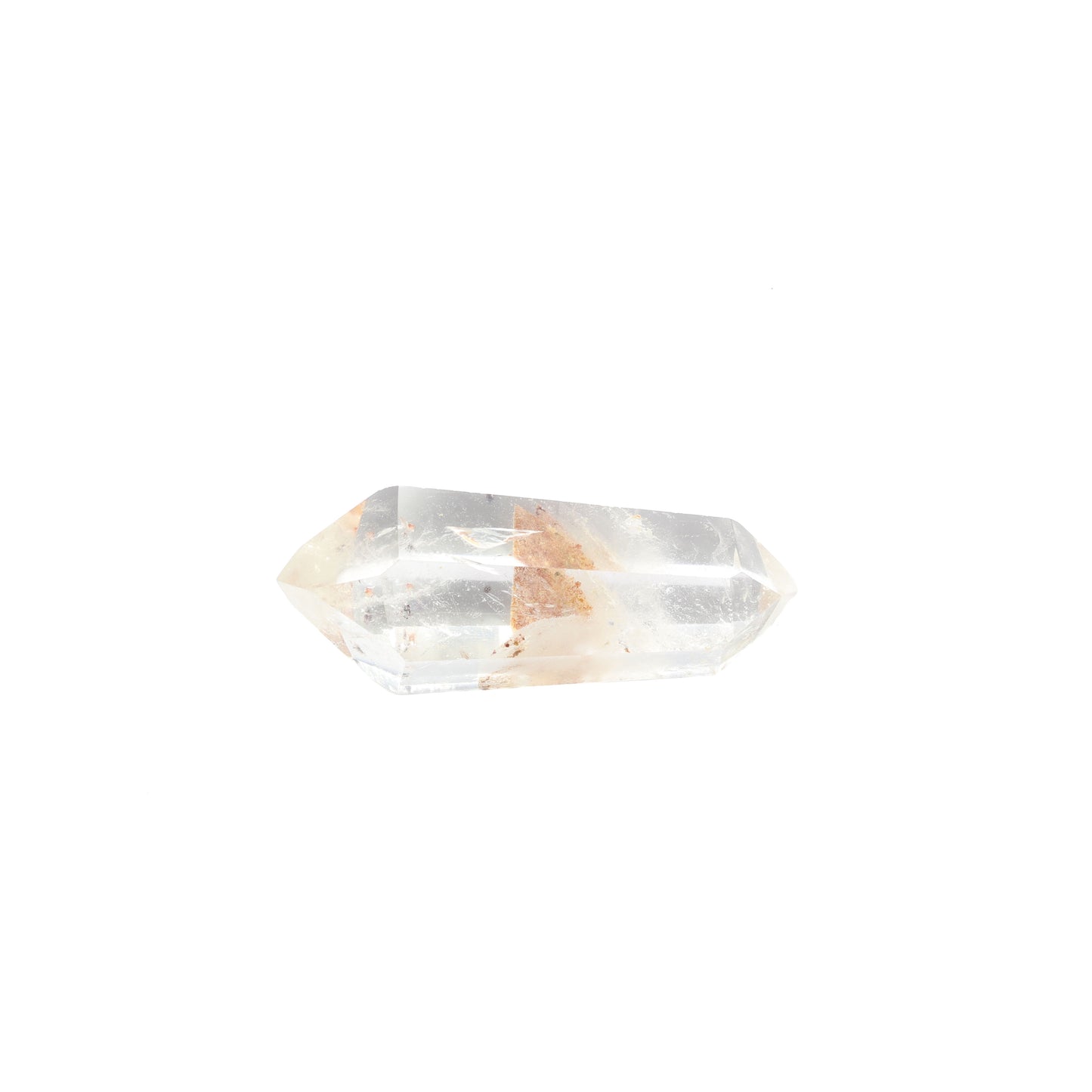 Clear Quartz Double Point Termination