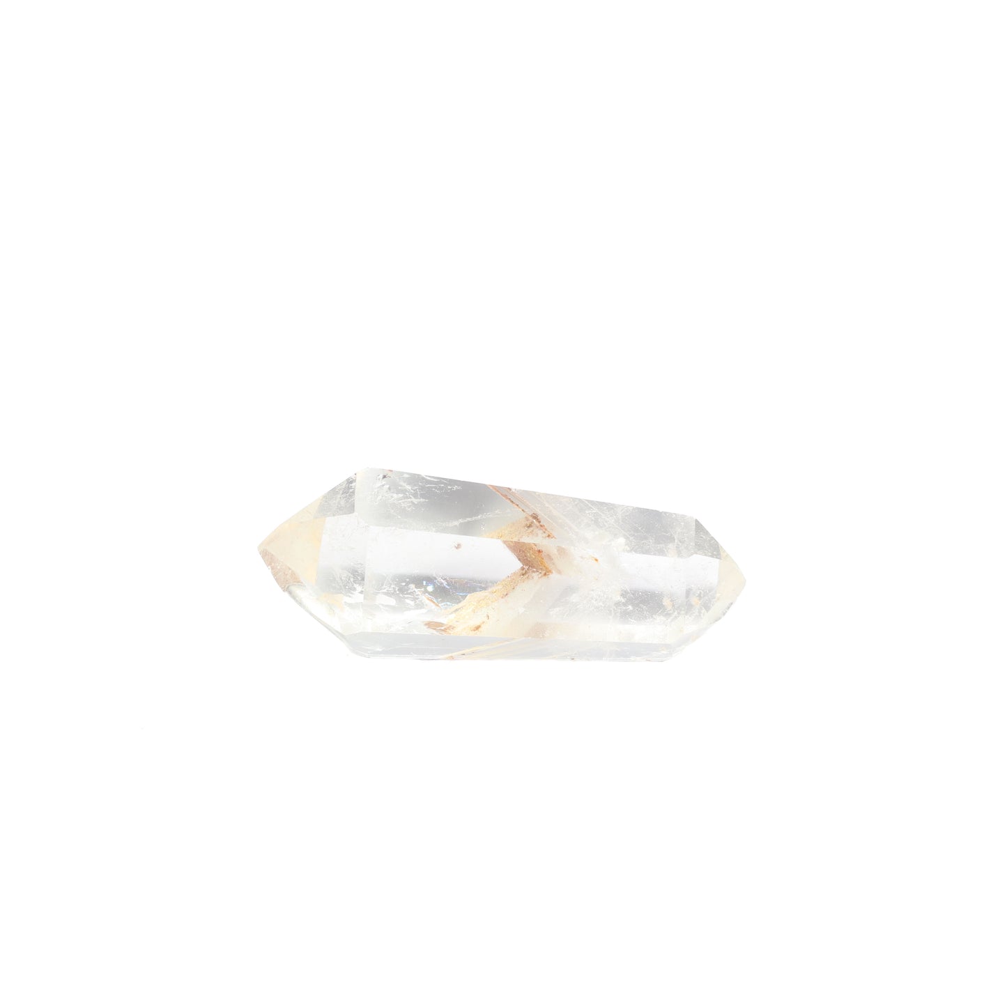 Clear Quartz Double Point Termination