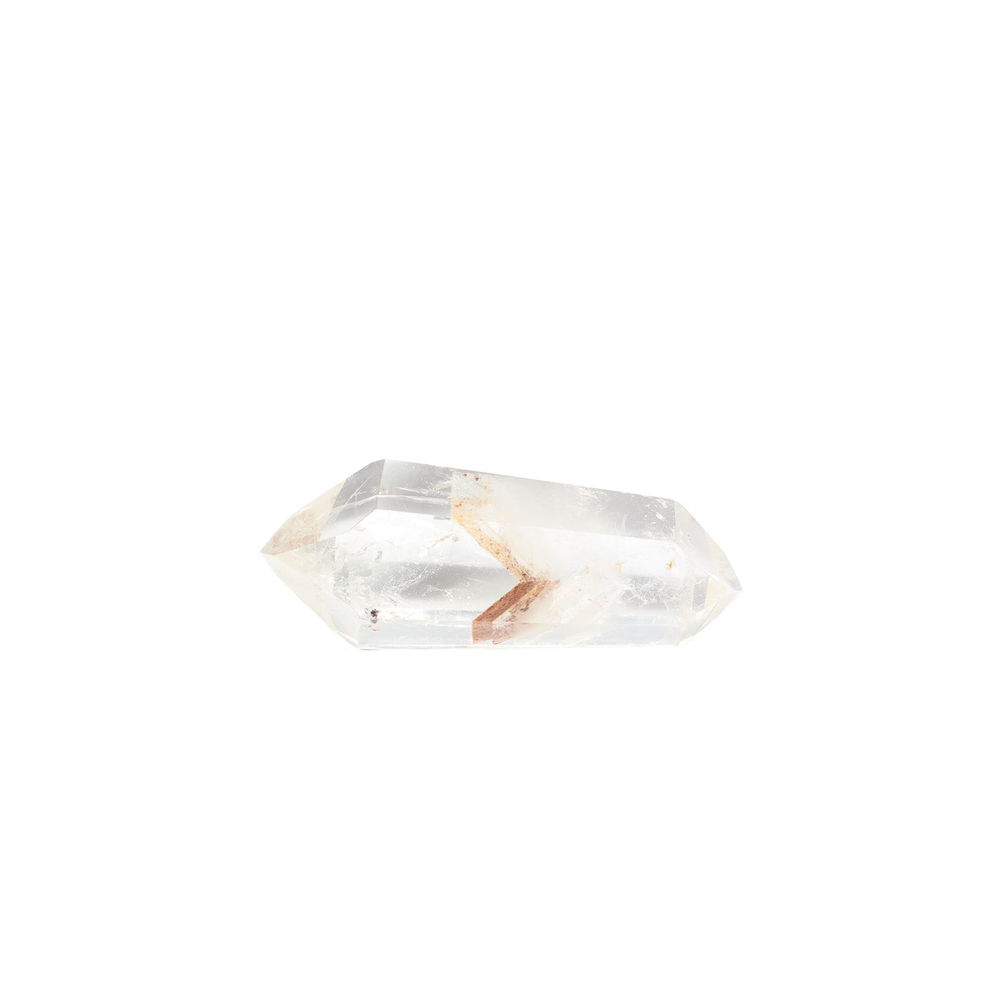 Clear Quartz Double Point Termination