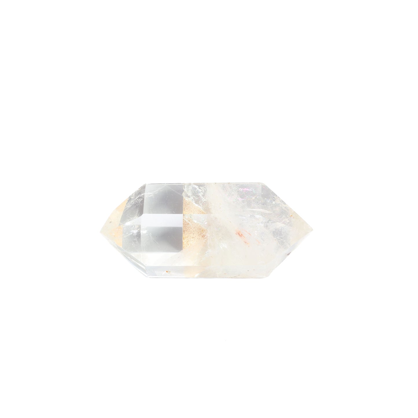 Clear Quartz Double Point Termination