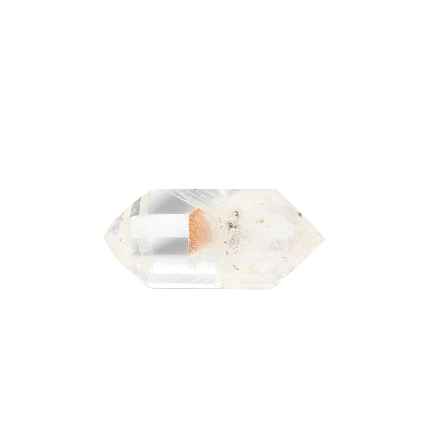 Clear Quartz Double Point Termination