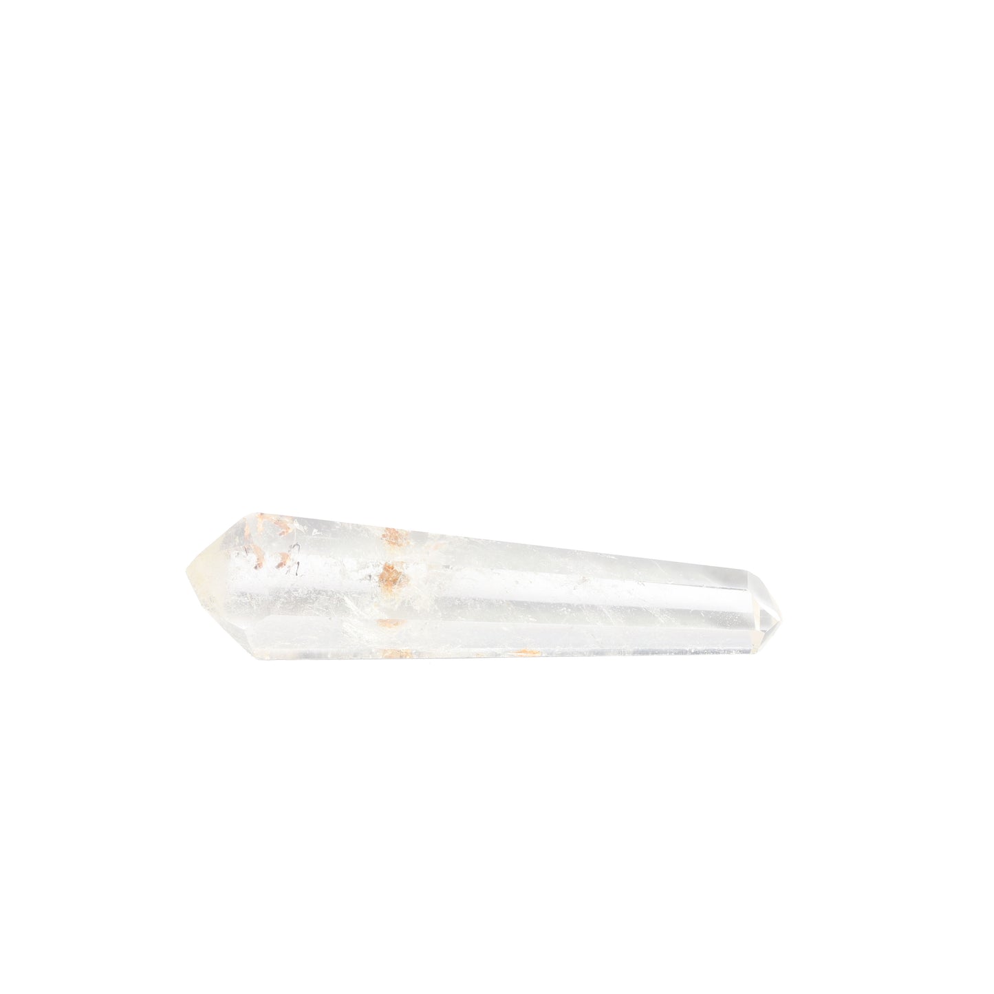 Clear Quartz Double Point Termination