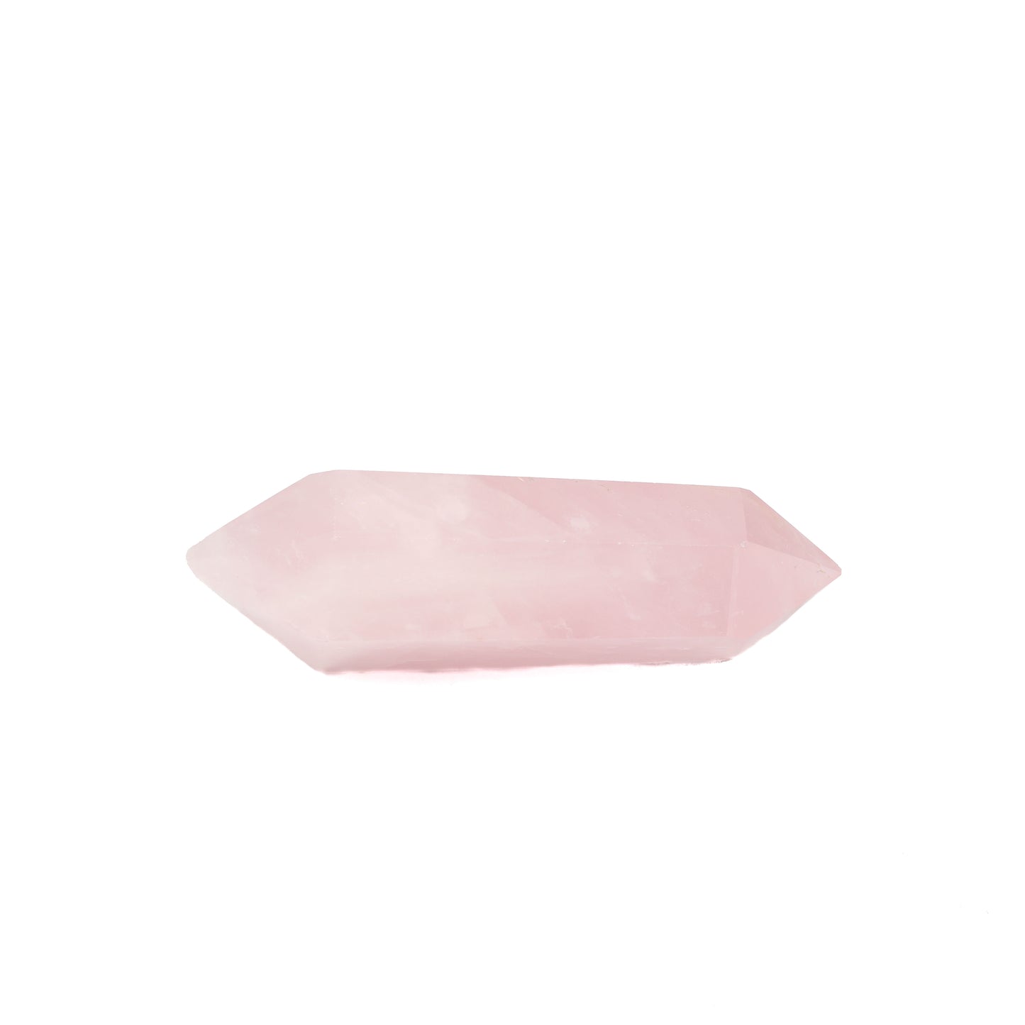Rose Quartz Double Point Termination