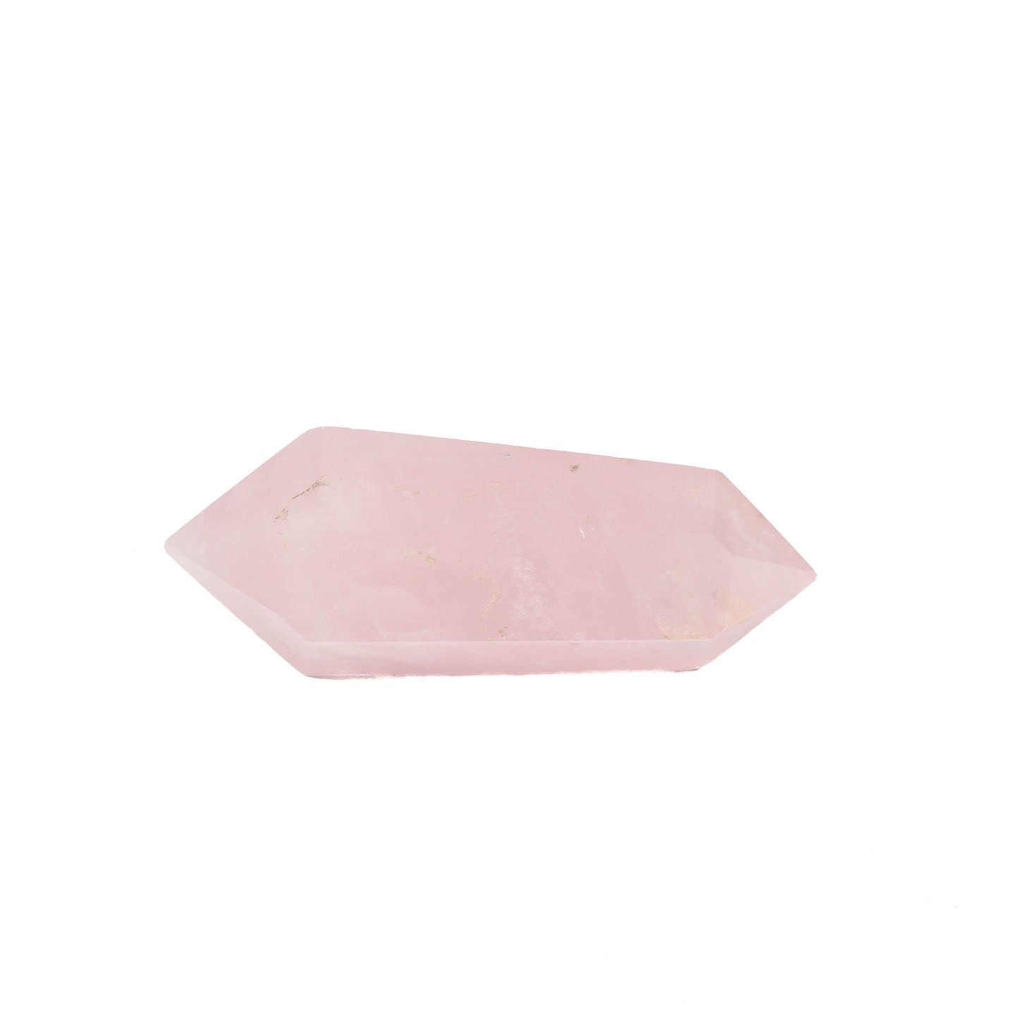 Rose Quartz Double Point Termination