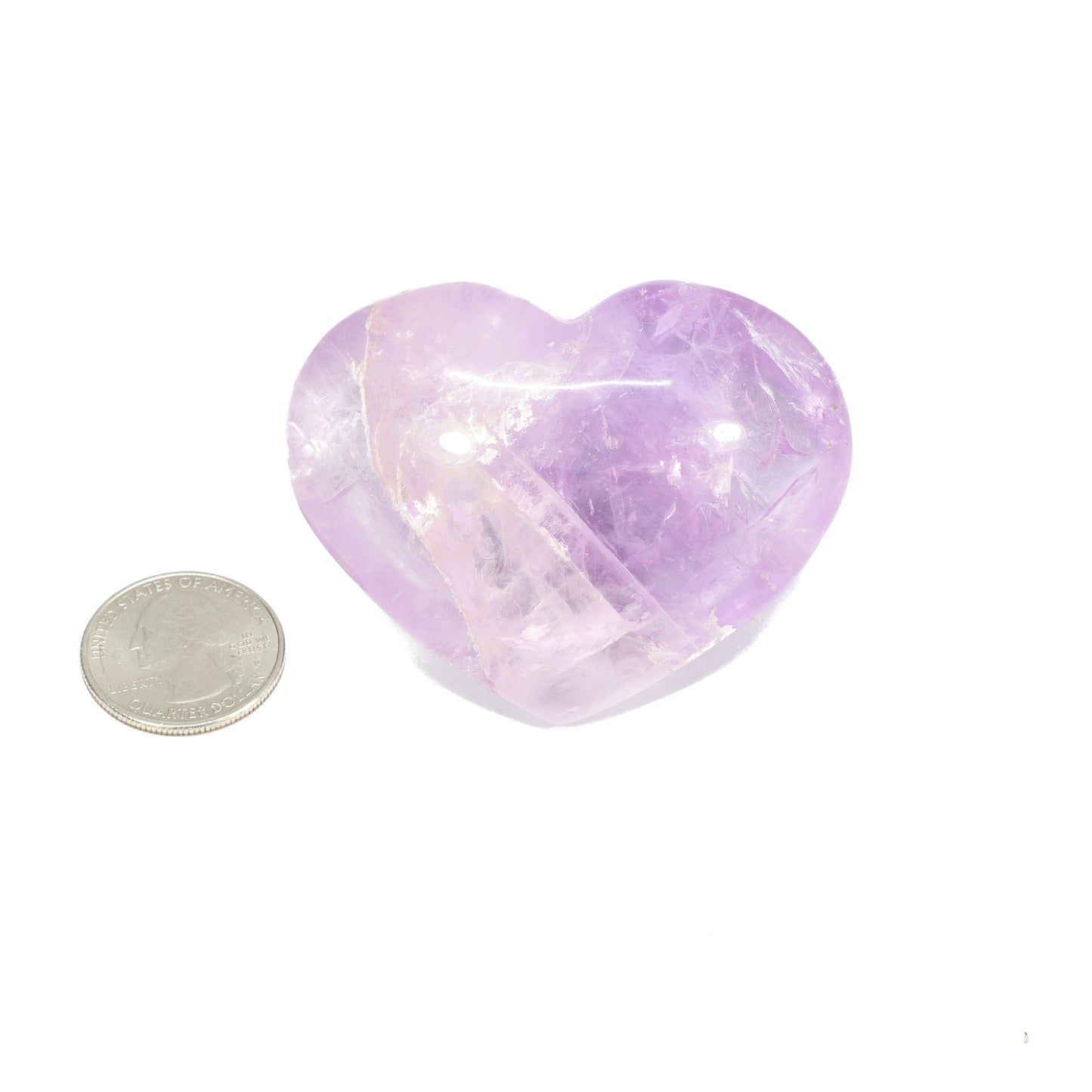Amethyst Heart