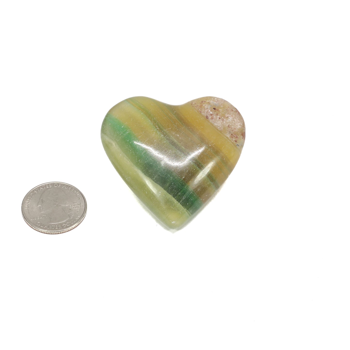 Fluorite Heart