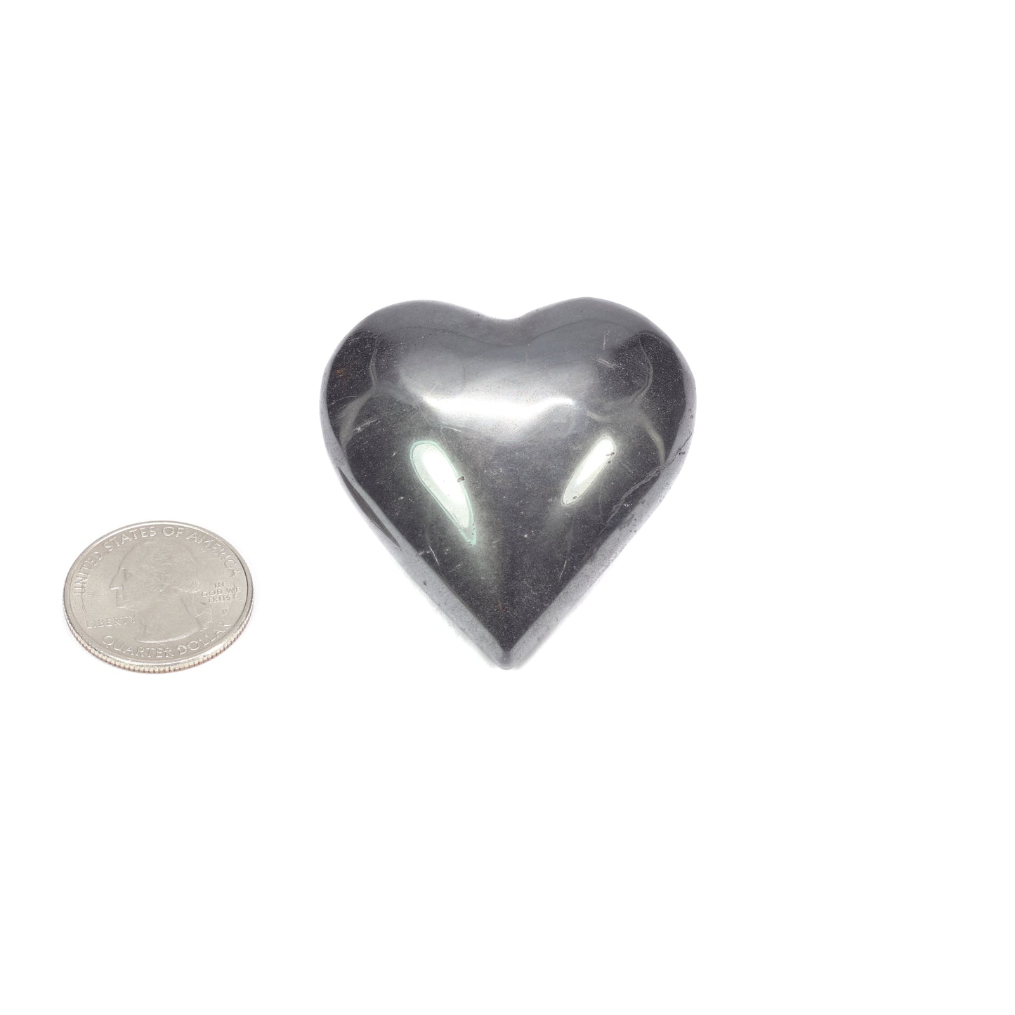 Hematite Heart