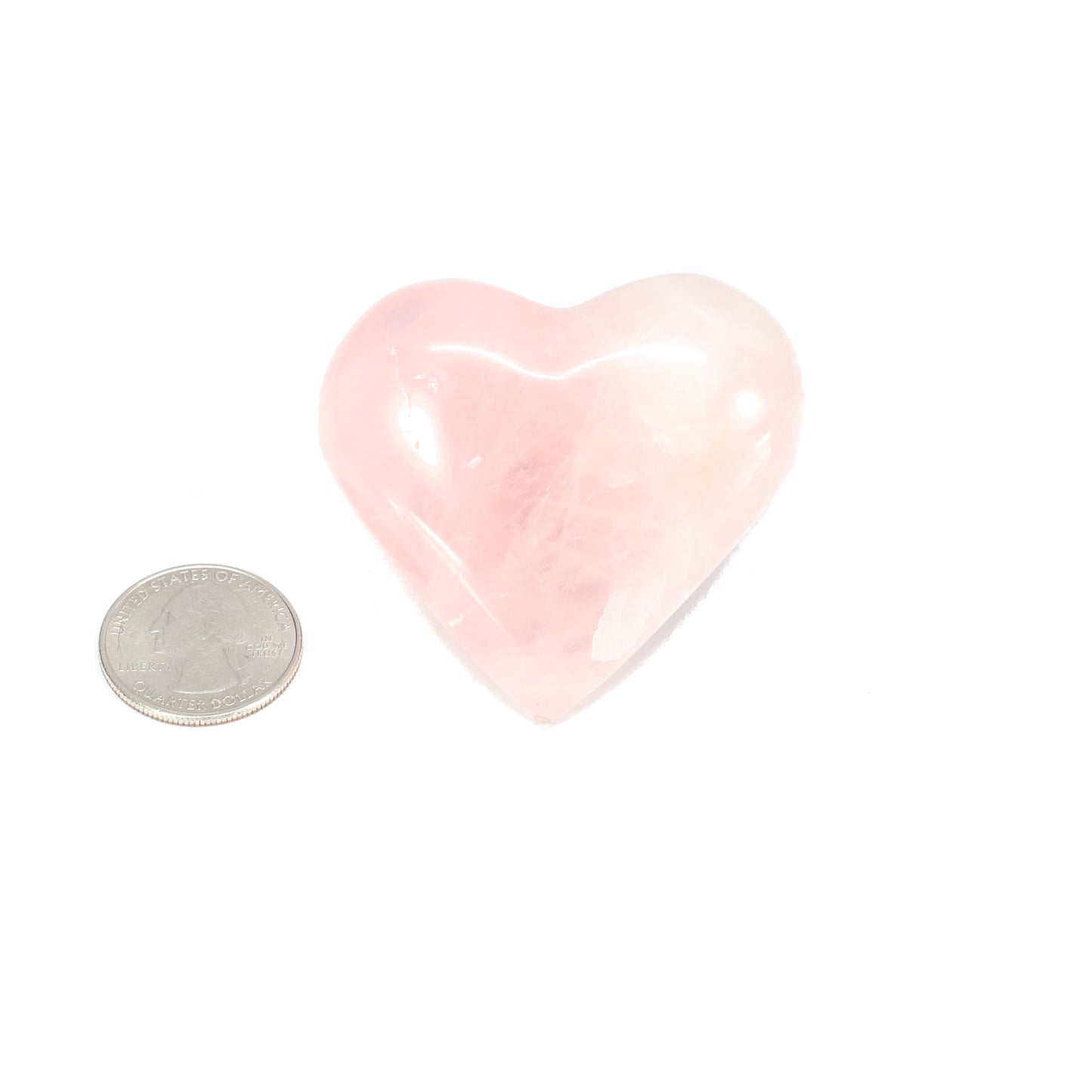 Rose Quartz Heart