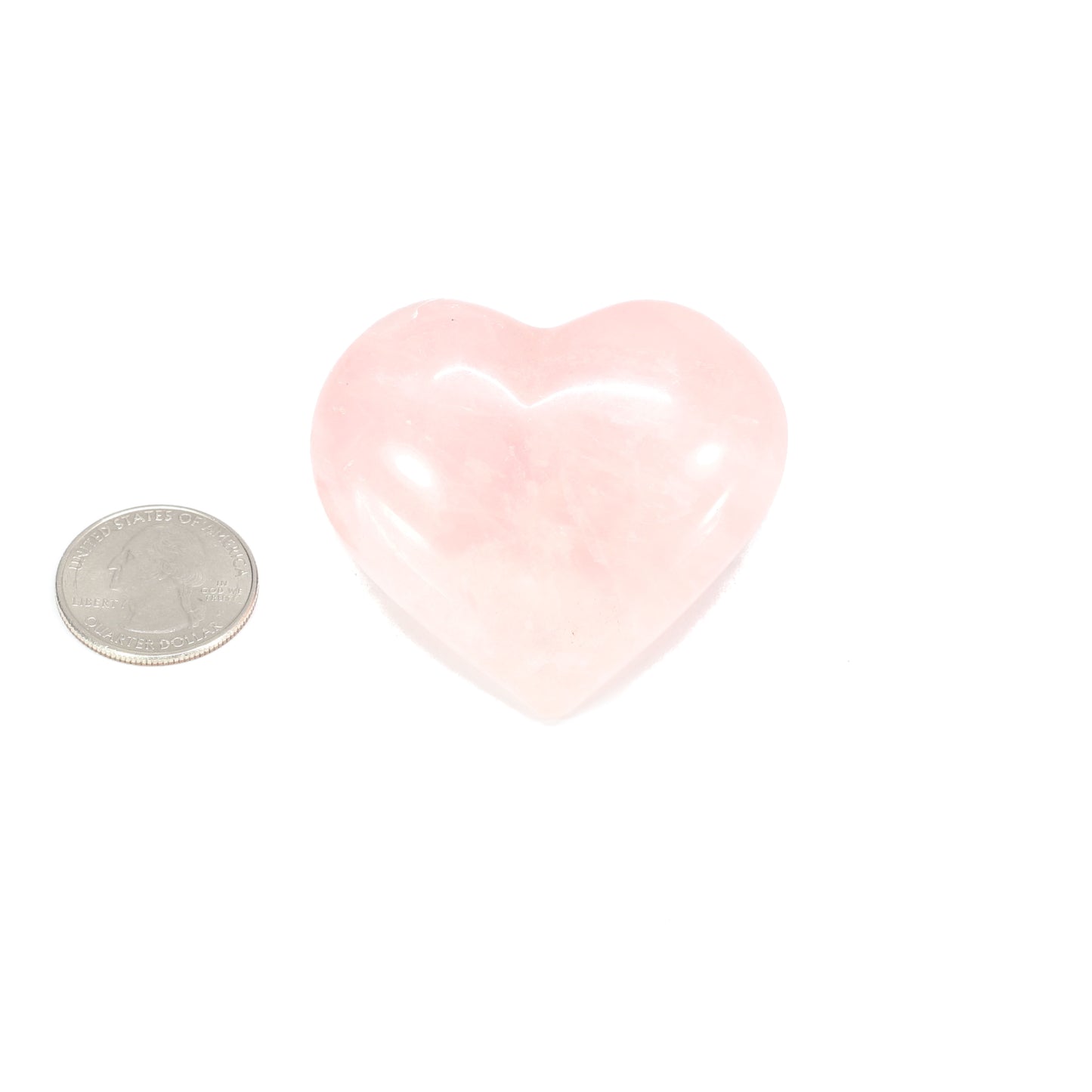 Rose Quartz Heart