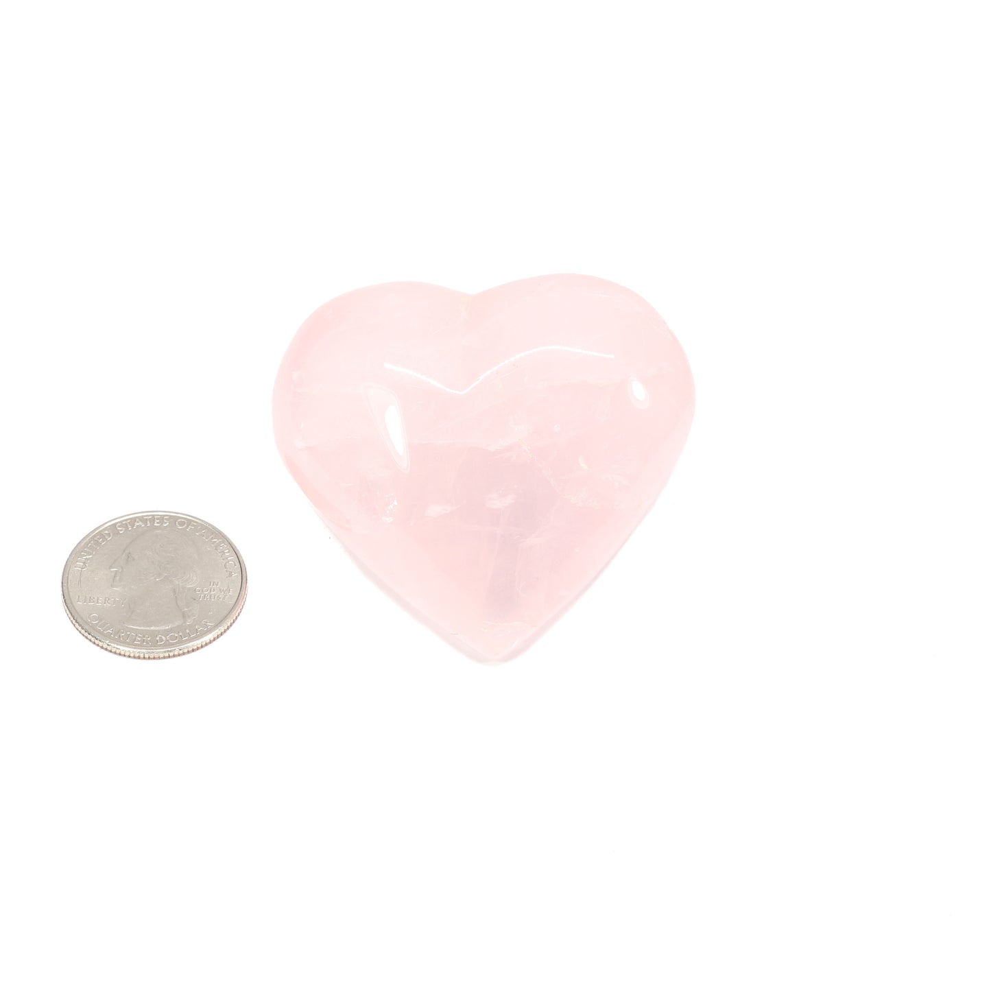 Rose Quartz Heart