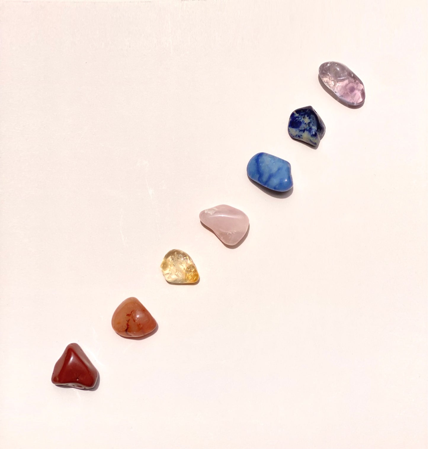 7 Chakras Tumbled Set