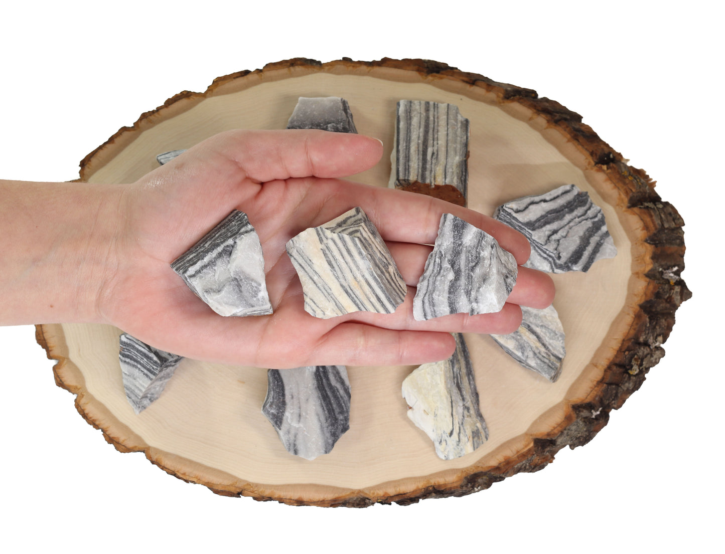 Zebra Jasper Raw Stone