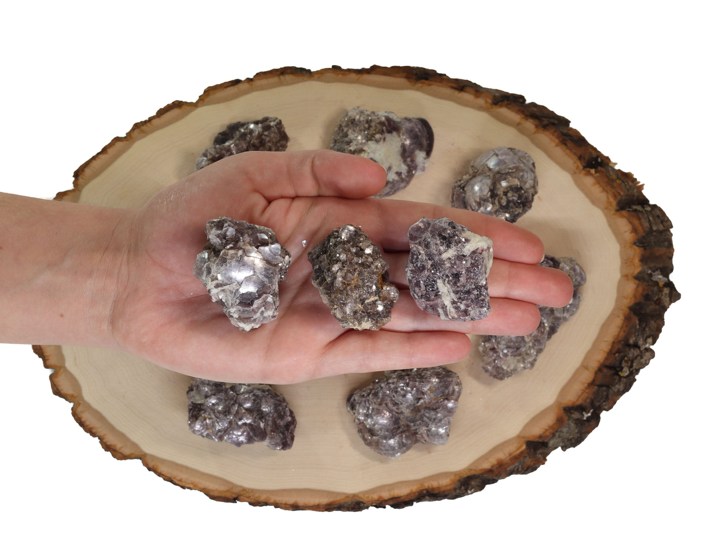 Lepidolite Mica Raw Stone