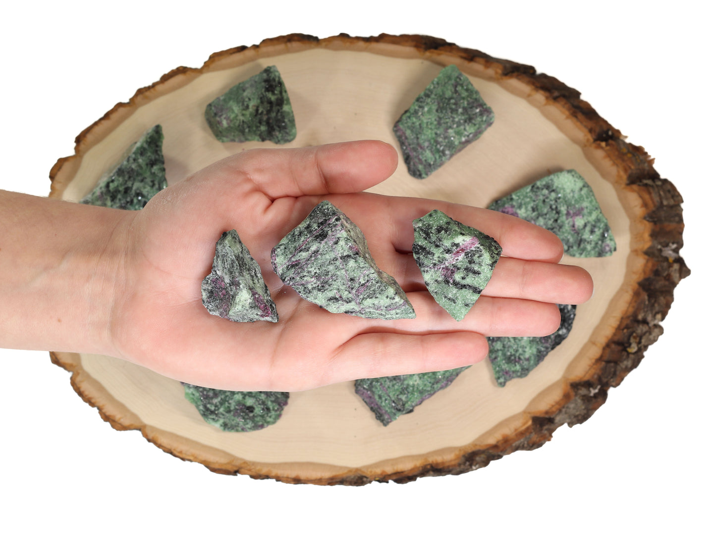 Ruby Zoisite Raw Stone