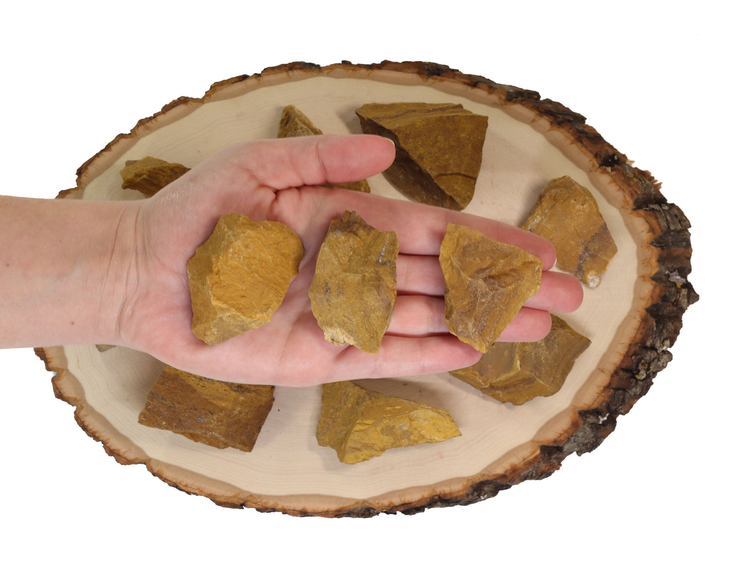 Yellow Jasper Raw Stone