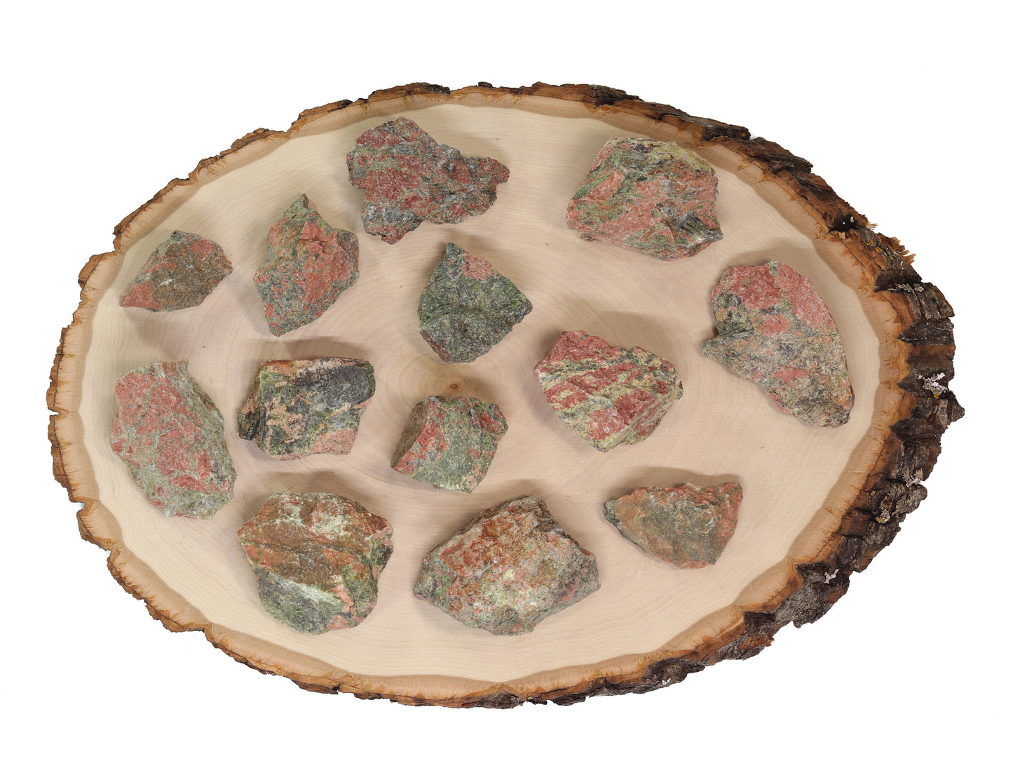 Unakite Raw Stone