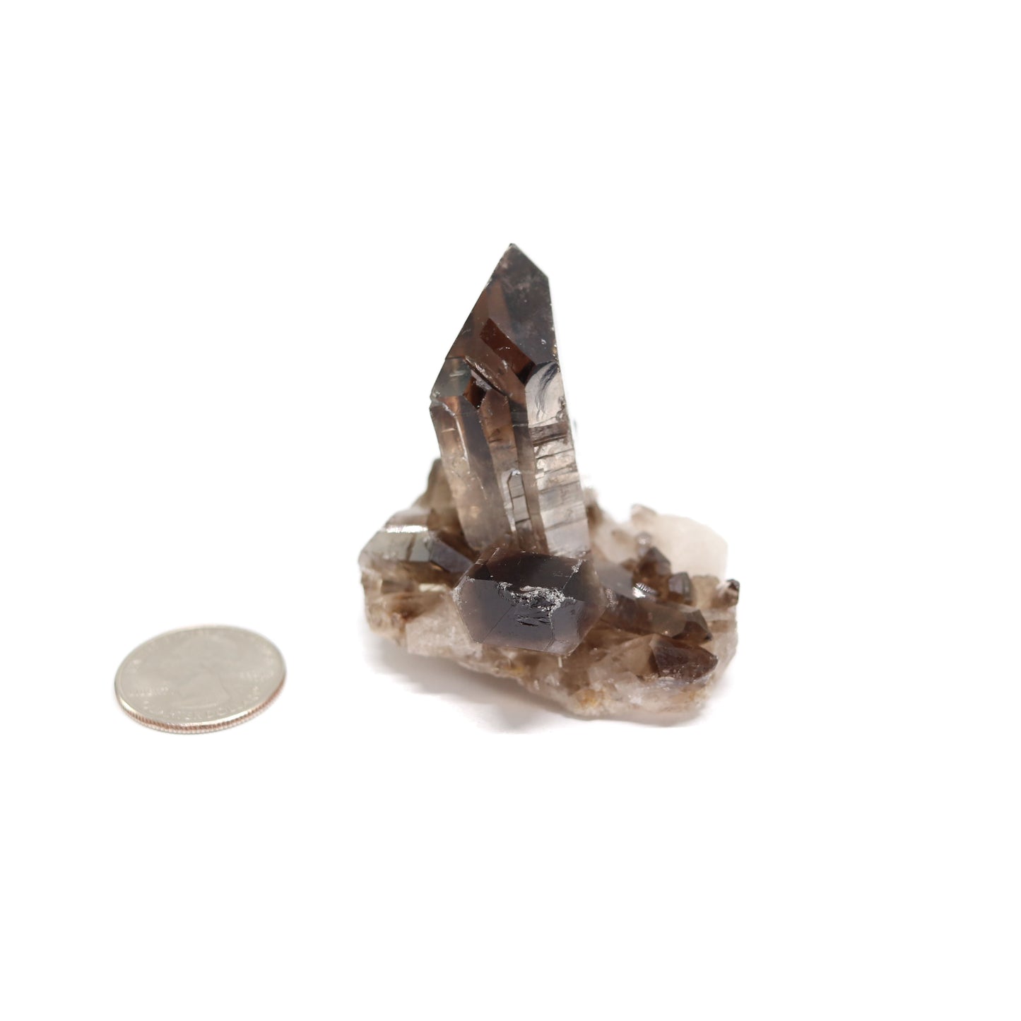 Smoky Quartz Cluster