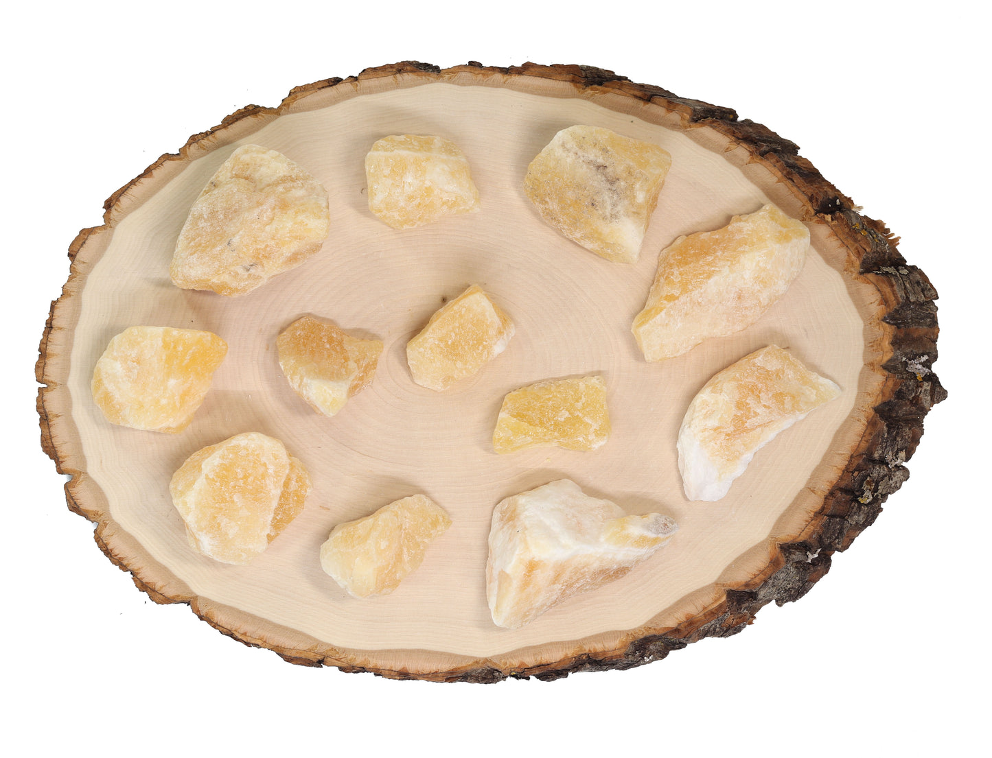 Honey Calcite Raw Stone