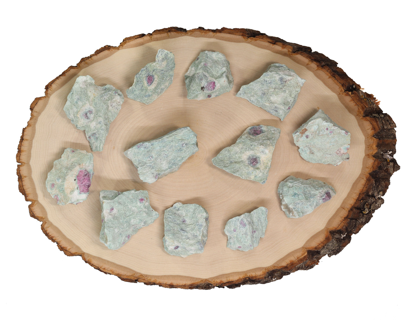 Ruby Fuchsite Raw Stone