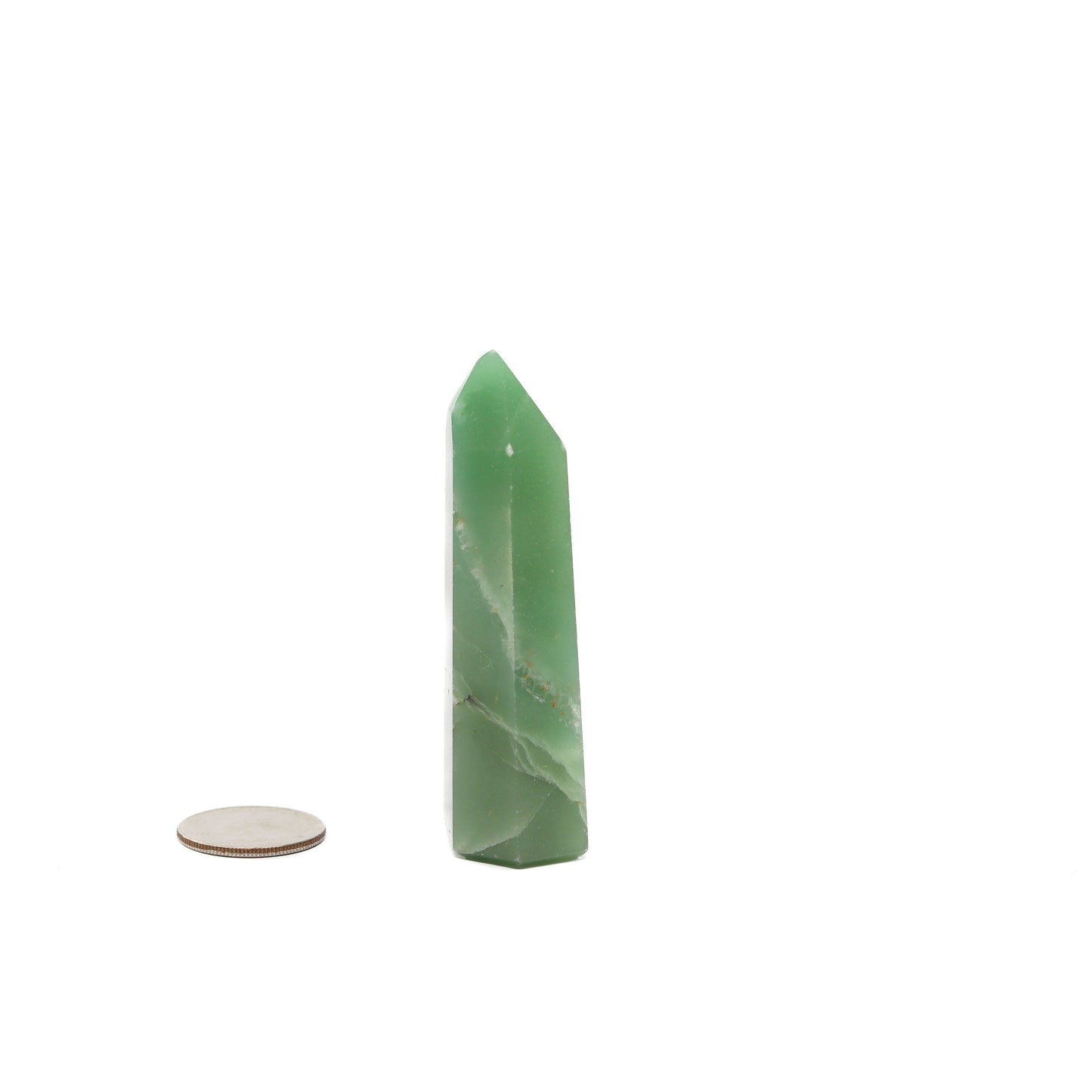 Green Quartz Polished Point