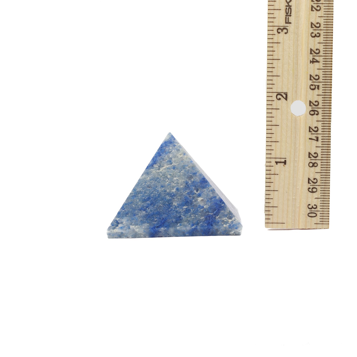 Blue Quartz Pyramid