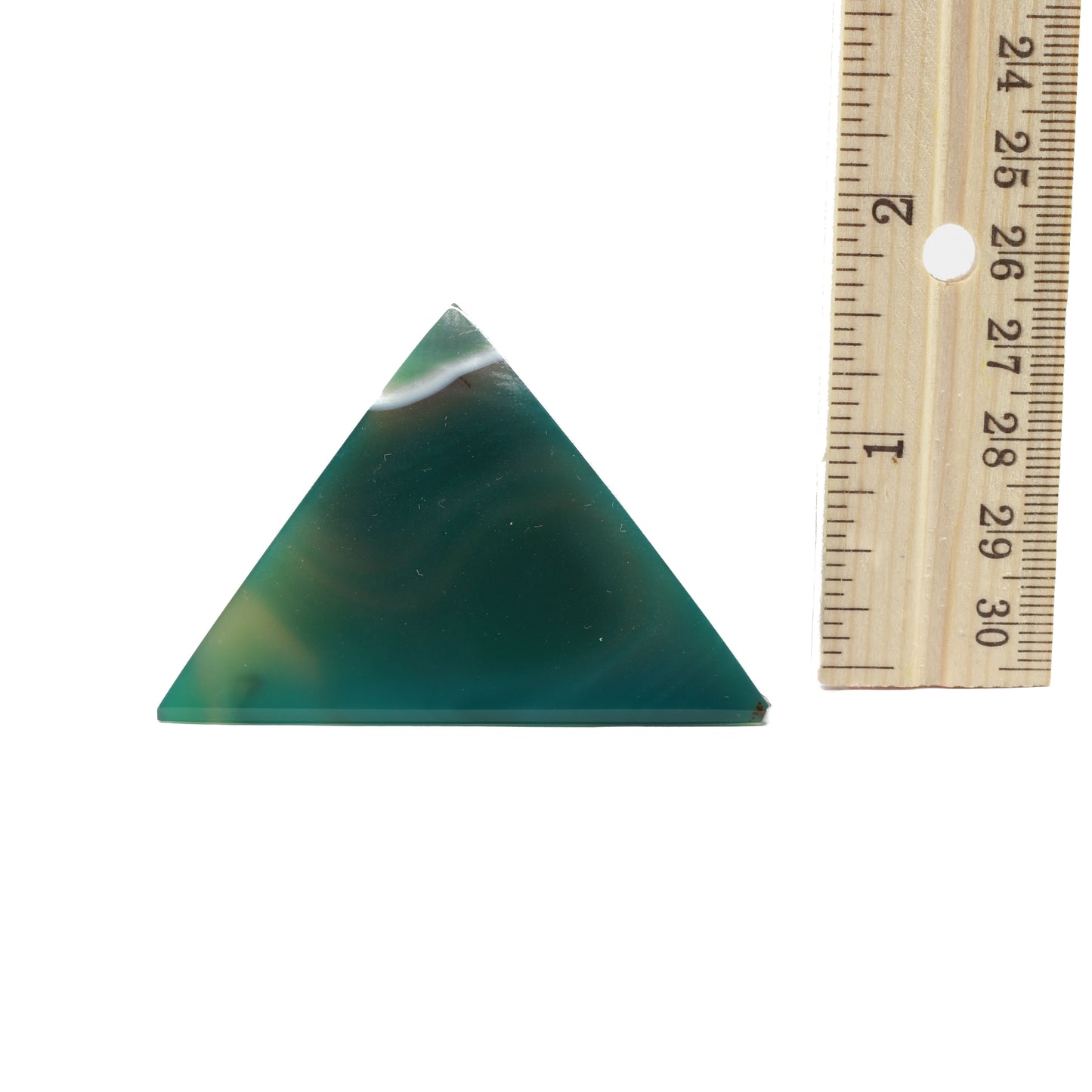 Green Agate Pyramid
