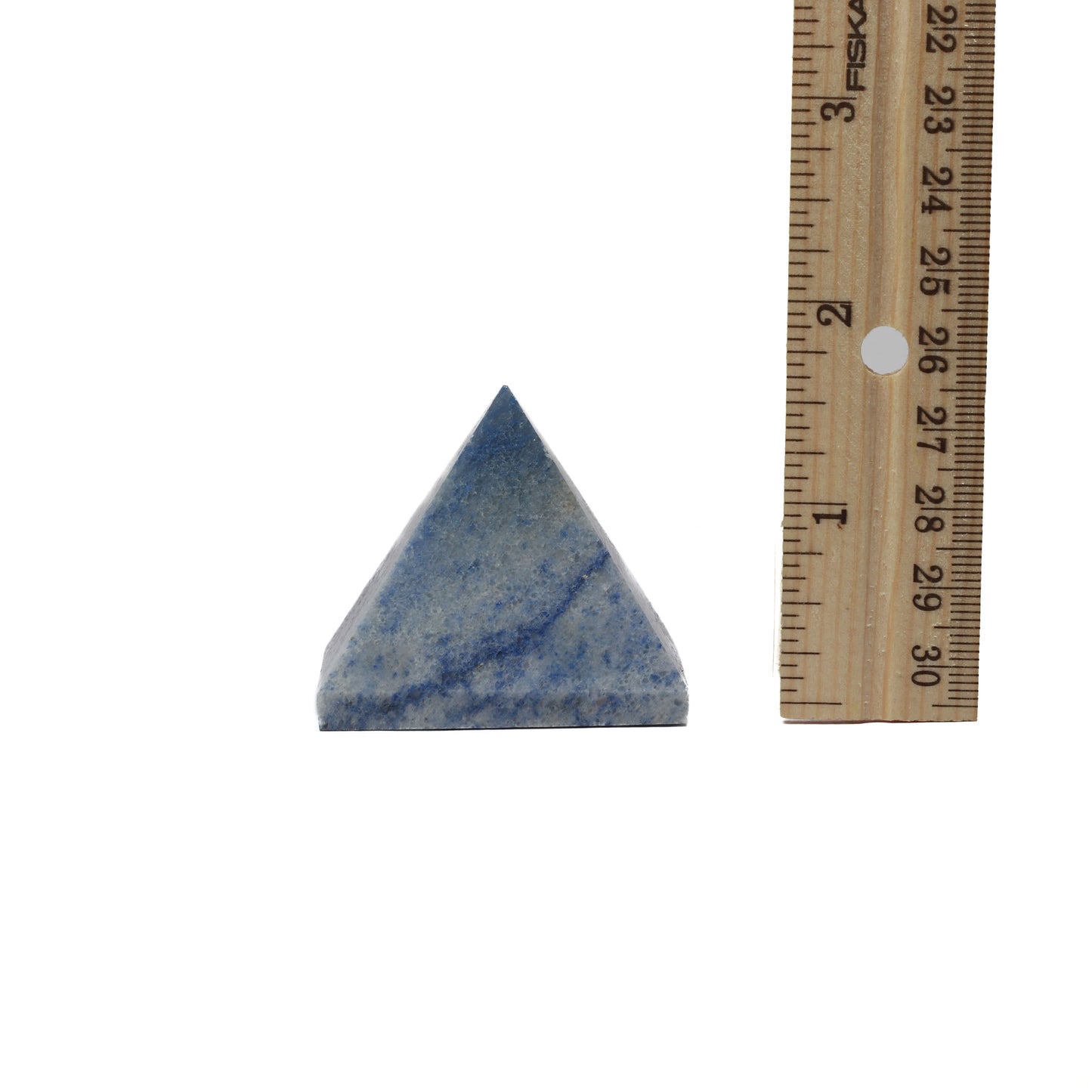 Blue Quartz Pyramid