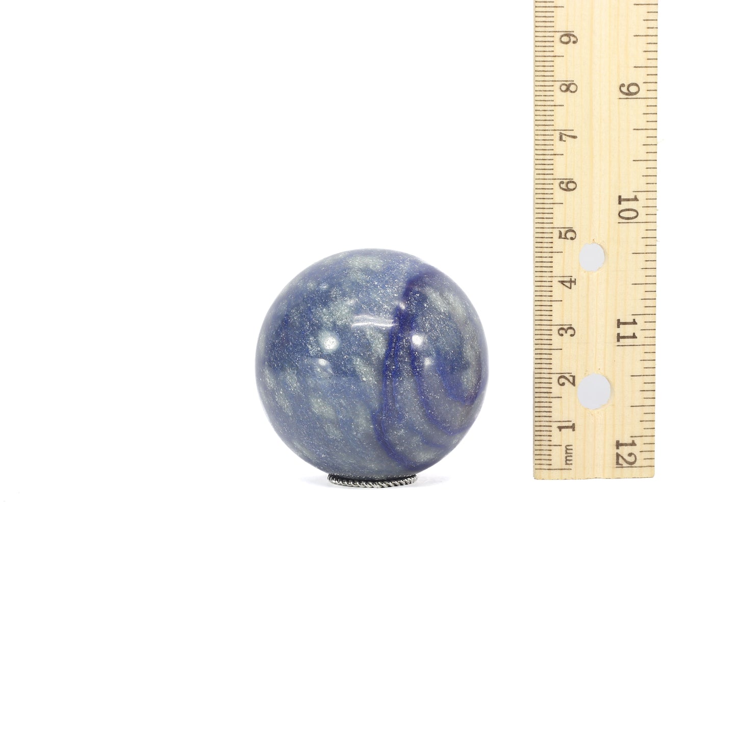Blue Quartz Sphere