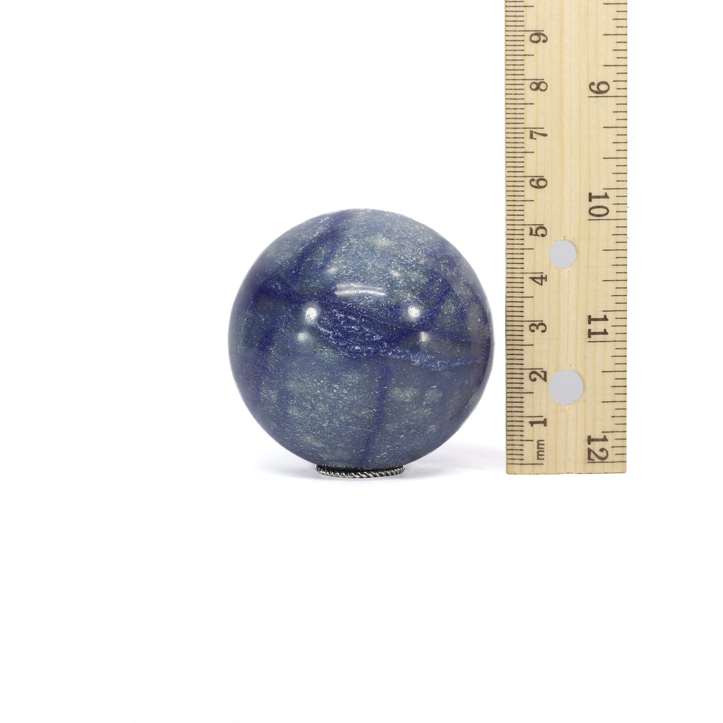 Blue Quartz Sphere