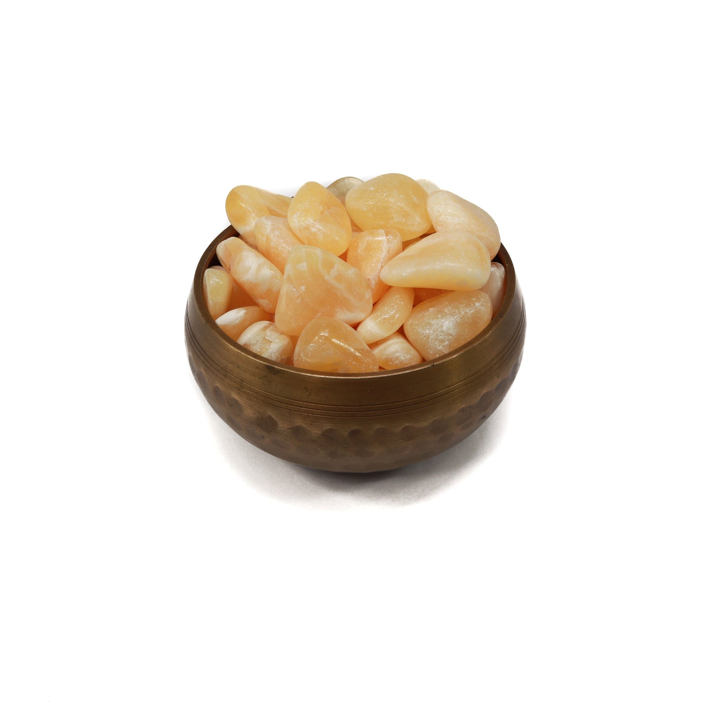 Honey Calcite Tumbled Stones - 1 Stone, 1/2 LB or 1 LB