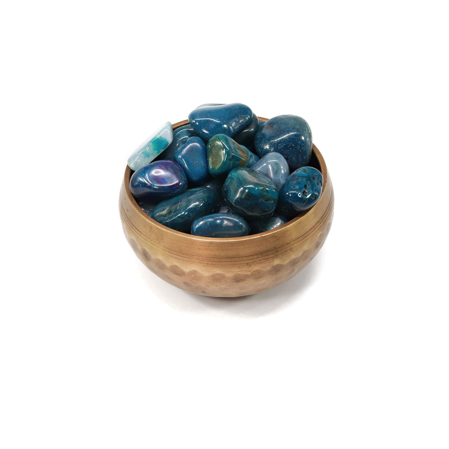 Blue Agate Tumbled