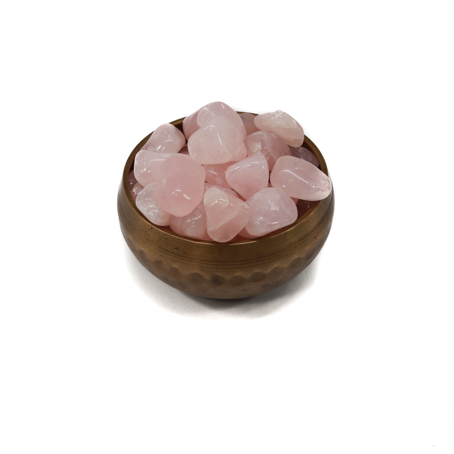 Rose Quartz Tumbled Stones - 1 Stone, 1/2 LB or 1 LB