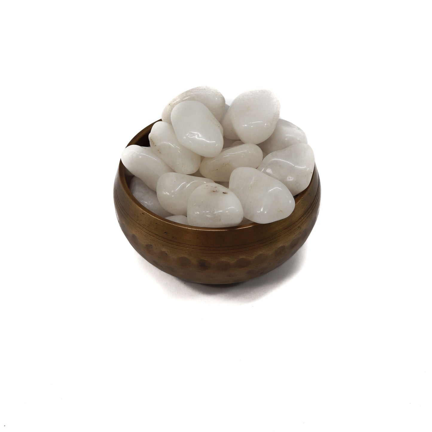 Milky Quartz Tumbled Stones - 1 Stone, 1/2 LB or 1 LB