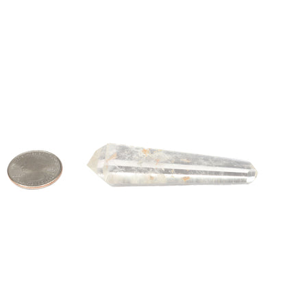 Clear Quartz Double Point Termination