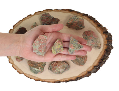 Unakite Raw Stone