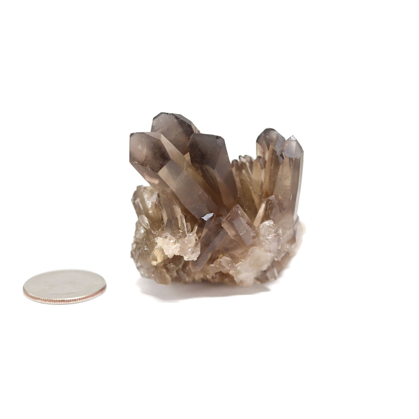 Smoky Quartz Cluster