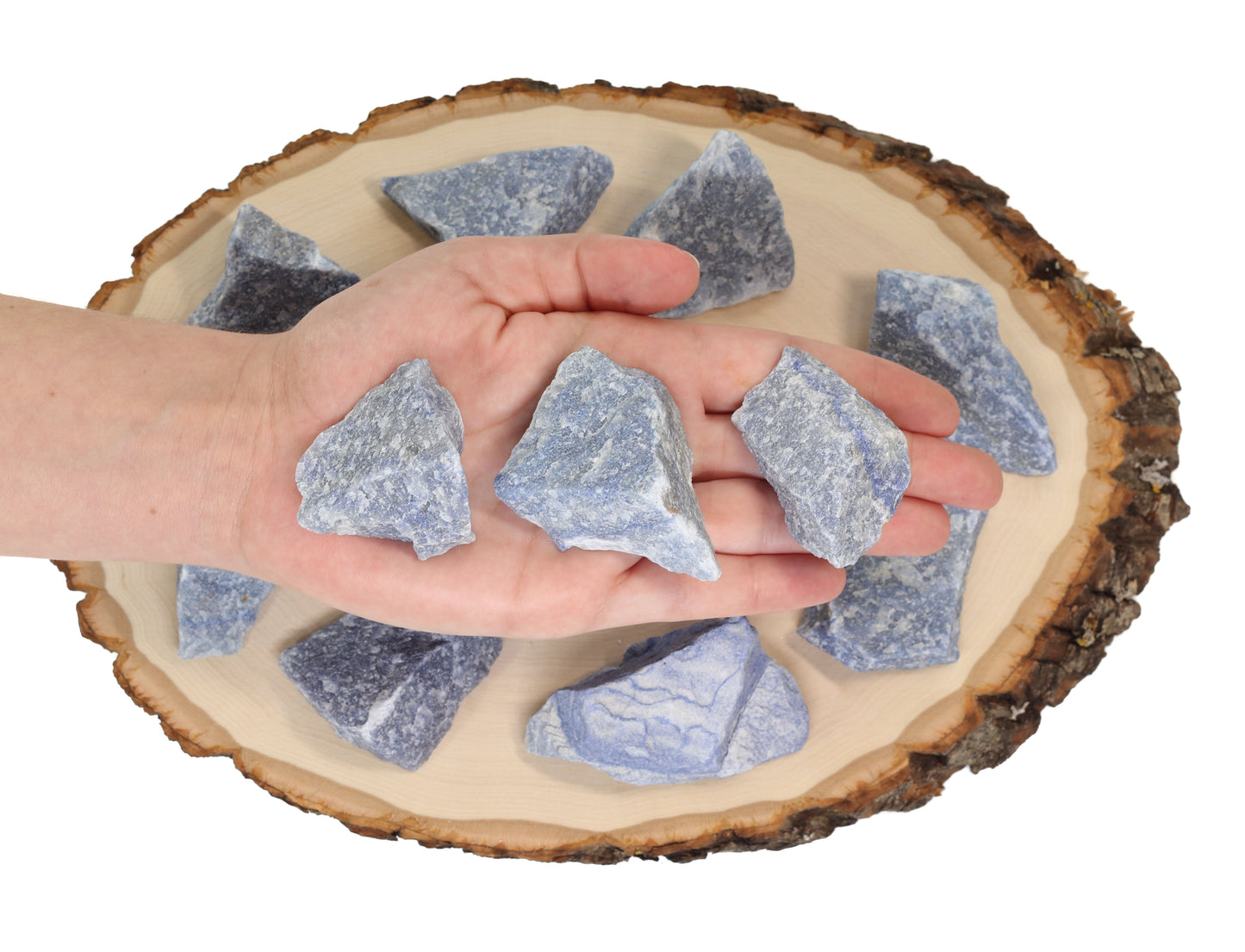 Blue Quartz Raw Stone